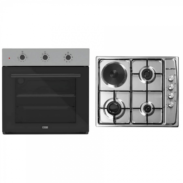 Σετ SILIFO SF6008 & SF6100 Φούρνος & Μικτή Εστία 92243