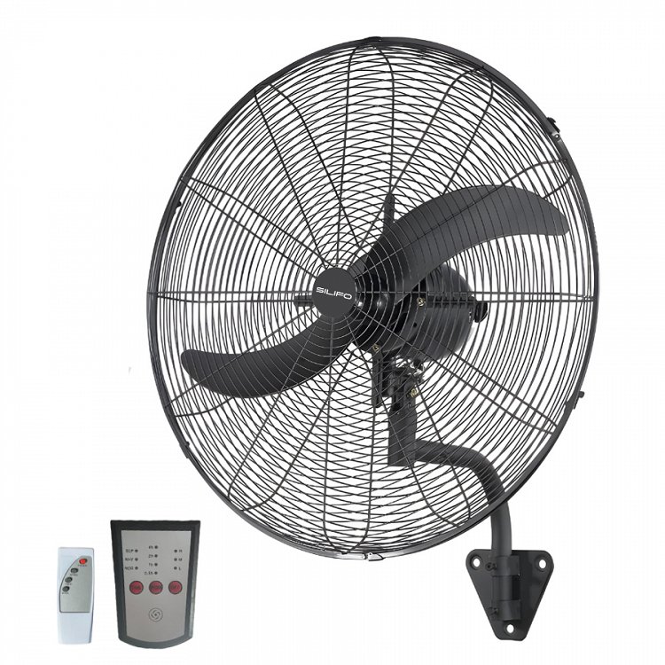 SILIFO SF3065 Επαγγελματικός Ανεμιστήρας Επιτοίχιος 200W 65cm με Τηλεχειριστήριο